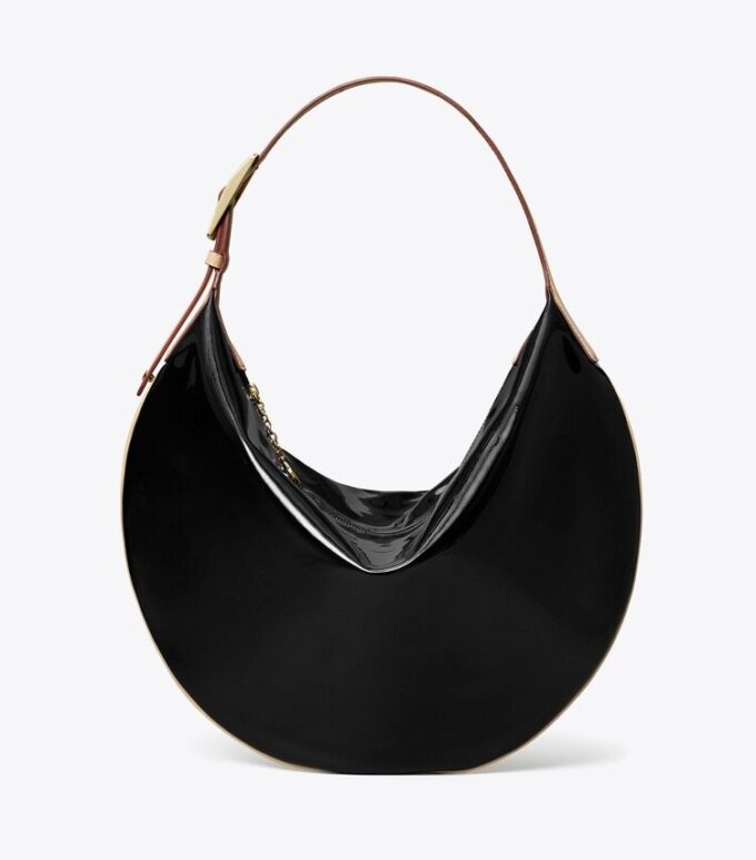 Lackleder-Ballon-Tasche Lackleder-Ballon-Tasche