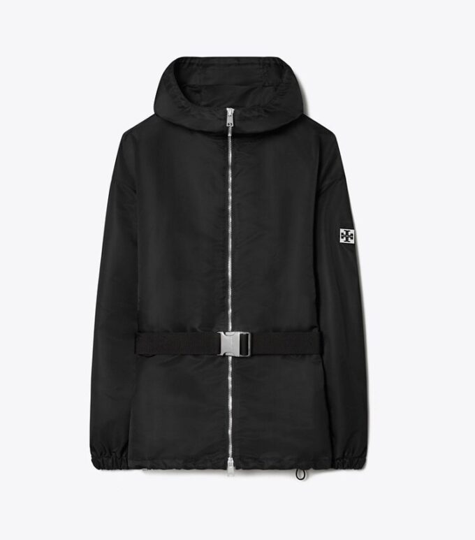 Langer Anorak mit Gürtel Langer Anorak mit Gürtel