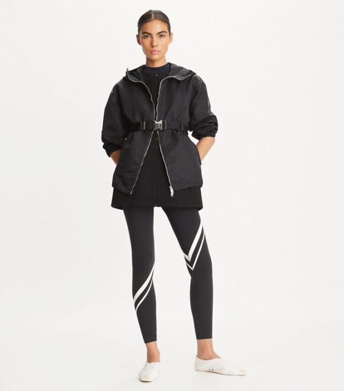 Langer Anorak mit Gürtel Langer Anorak mit Gürtel