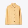 Leder-Barnjacke Leder-Barnjacke