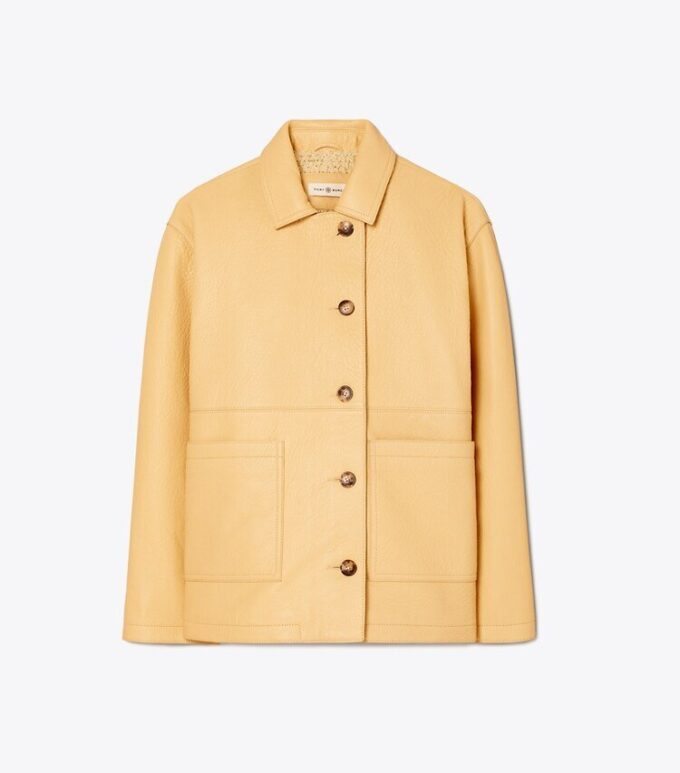 Leder-Barnjacke Leder-Barnjacke