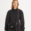 Lee Radziwill Schultertasche mit Krokodilprägung Lee Radziwill Schultertasche mit Krokodilprägung