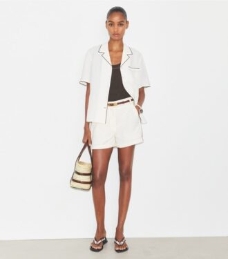 Leinen-Shorts