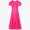 Leinenkleid mit Ballonärmeln Leinenkleid mit Ballonärmeln
