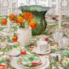 Lettuce Ware Canapé-Teller, 4er-Set Lettuce Ware Canapé-Teller, 4er-Set