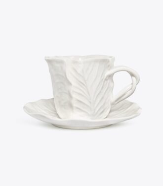 Lettuce Ware Tasse & Untertasse, 2er-Set