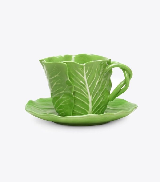 Lettuce Ware Tasse & Untertasse, 2er-Set Lettuce Ware Tasse & Untertasse, 2er-Set