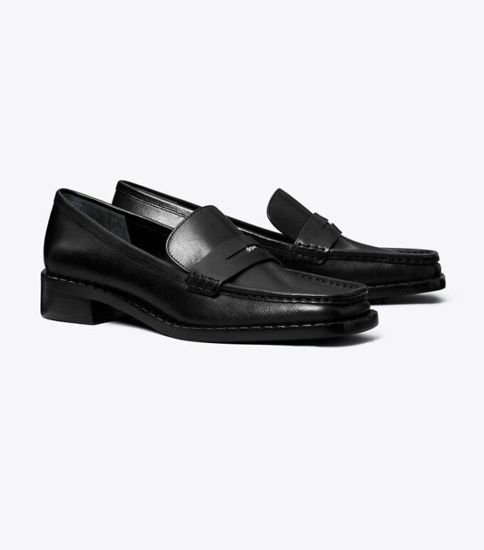 Loafer mit eckiger Zehenkappe Loafer mit eckiger Zehenkappe