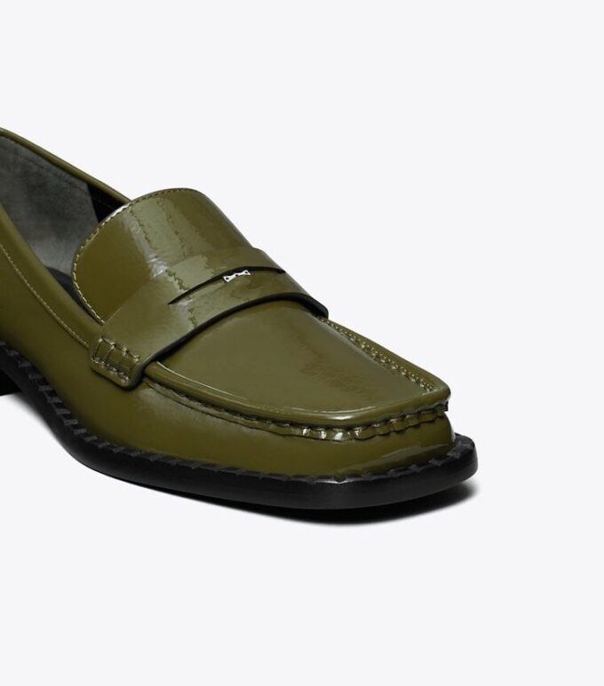 Loafer mit eckiger Zehenkappe Loafer mit eckiger Zehenkappe
