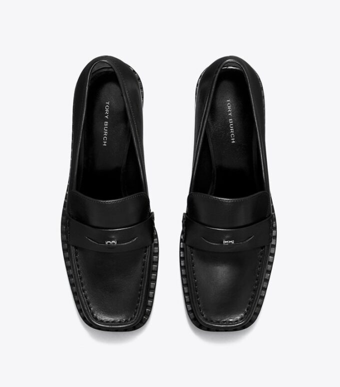 Loafer mit eckiger Zehenkappe Loafer mit eckiger Zehenkappe