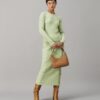 Lurex-Streifen-Pullover mit Rundhalsausschnitt Lurex-Streifen-Pullover mit Rundhalsausschnitt