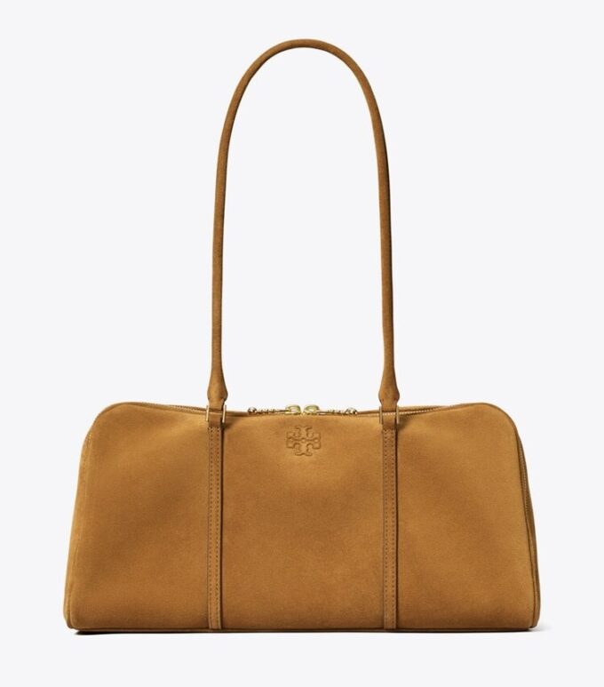 Marshmallow-Wildleder-Satchel Marshmallow-Wildleder-Satchel