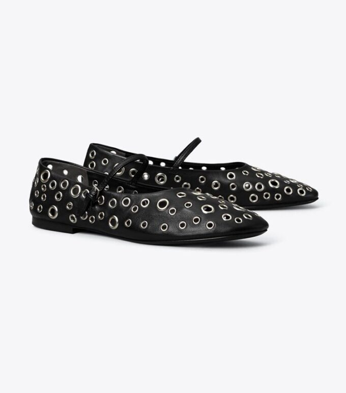Mary Jane Ballerinas mit Ösen