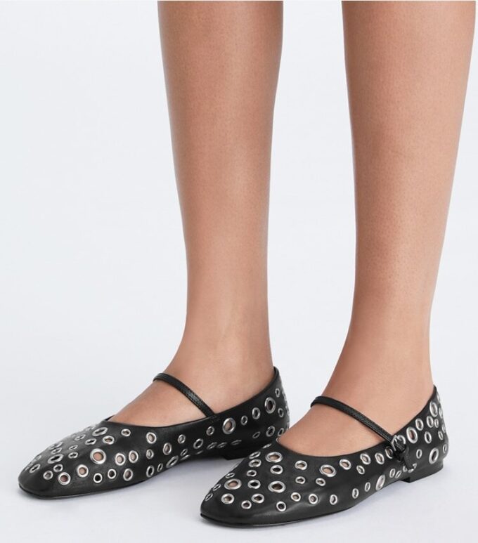 Mary Jane Ballerinas mit Ösen