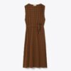 Maxikleid aus Jacquard-Frottee Maxikleid aus Jacquard-Frottee