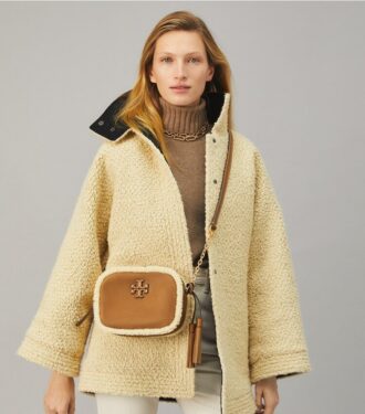 McGraw Shearling Kameratasche