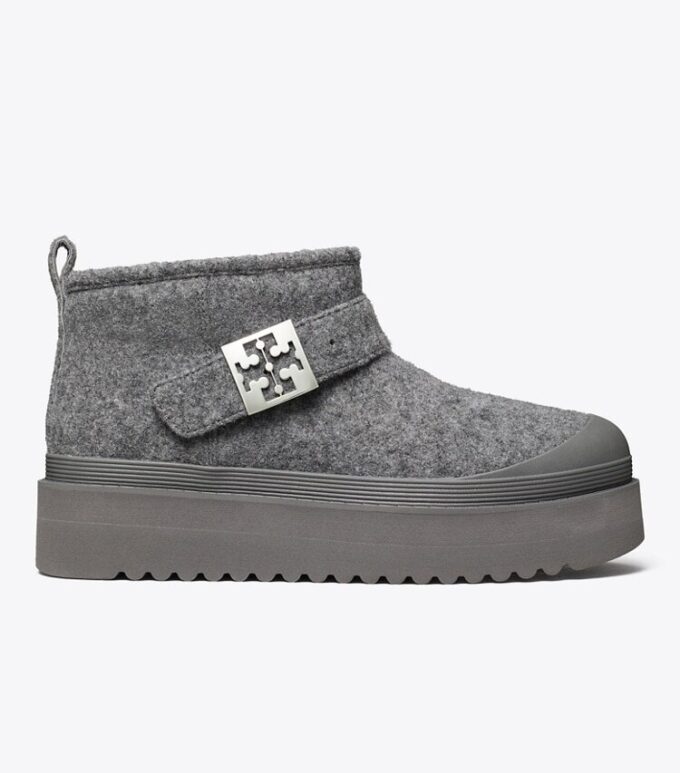 Mellow Shearling Plateau-Stiefel Mellow Shearling Plateau-Stiefel