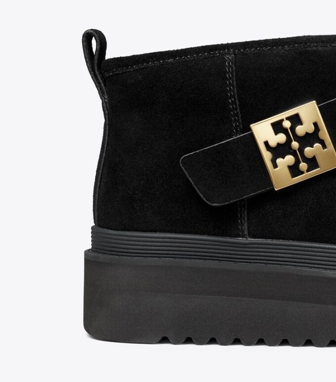 Mellow Shearling Plateau-Stiefel Mellow Shearling Plateau-Stiefel