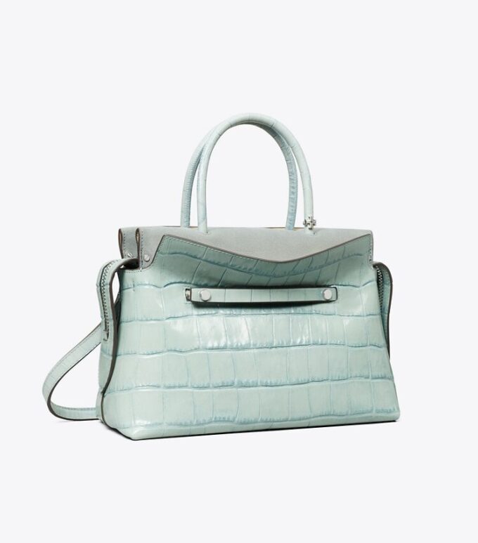 Mercer Satchel mit Krokodilprägung Mercer Satchel mit Krokodilprägung