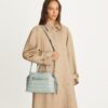 Mercer Satchel mit Krokodilprägung Mercer Satchel mit Krokodilprägung