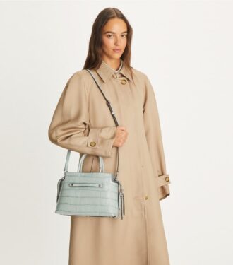Mercer Satchel mit Krokodilprägung Mercer Satchel mit Krokodilprägung