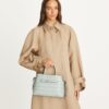 Mercer Satchel mit Krokodilprägung Mercer Satchel mit Krokodilprägung