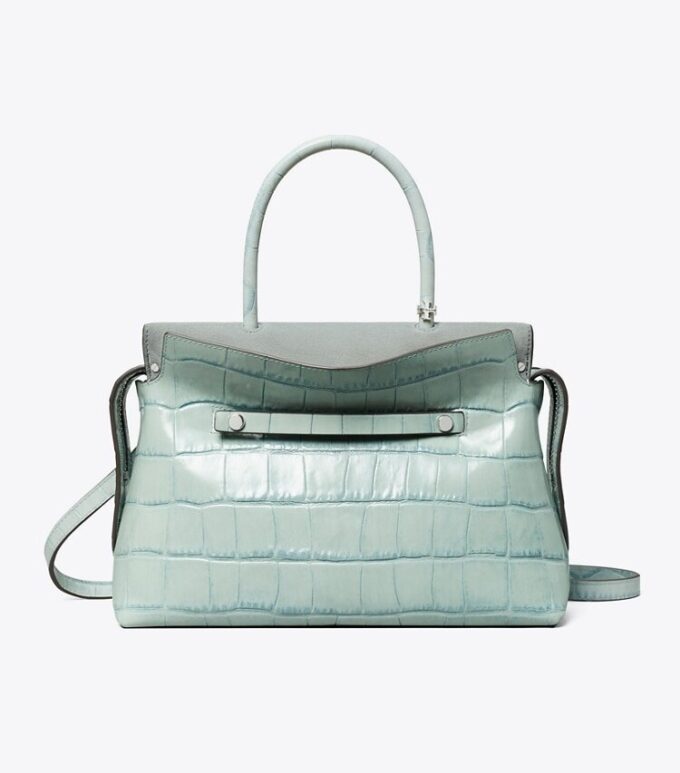 Mercer Satchel mit Krokodilprägung Mercer Satchel mit Krokodilprägung