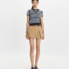 Mikro-Twill-Plisseeshorts Mikro-Twill-Plisseeshorts