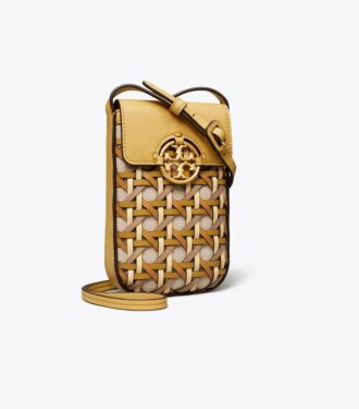 Miller Basket-Weave Phone Crossbody