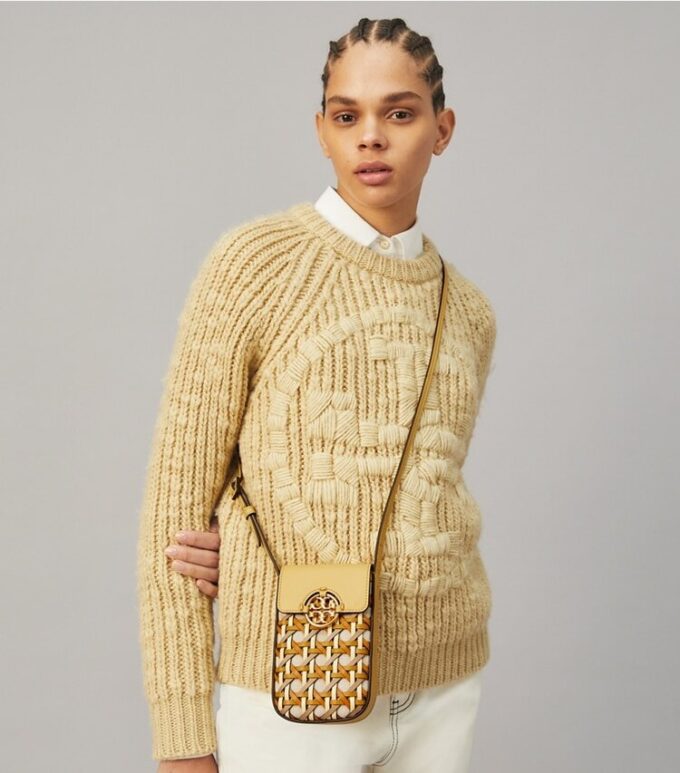 Miller Basket-Weave Phone Crossbody Miller Basket-Weave Phone Crossbody