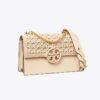 Miller Basket-Weave Small Flap Shoulder Bag Miller Basket-Weave Small Flap Shoulder Bag