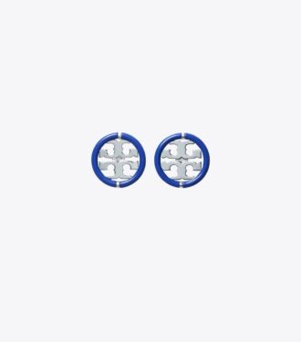 Miller Emaille 12 mm Ohrstecker