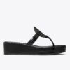 Miller Lack-Keilabsatz-Sandale Miller Lack-Keilabsatz-Sandale