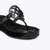 Miller Lack-Keilabsatz-Sandale Miller Lack-Keilabsatz-Sandale