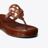 Miller Lack-Keilabsatz-Sandale Miller Lack-Keilabsatz-Sandale