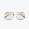 Miller Metall-Brille mit eckigem Rahmen Miller Metall-Brille mit eckigem Rahmen