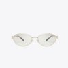Miller Metall-Brille mit ovalem Rahmen Miller Metall-Brille mit ovalem Rahmen