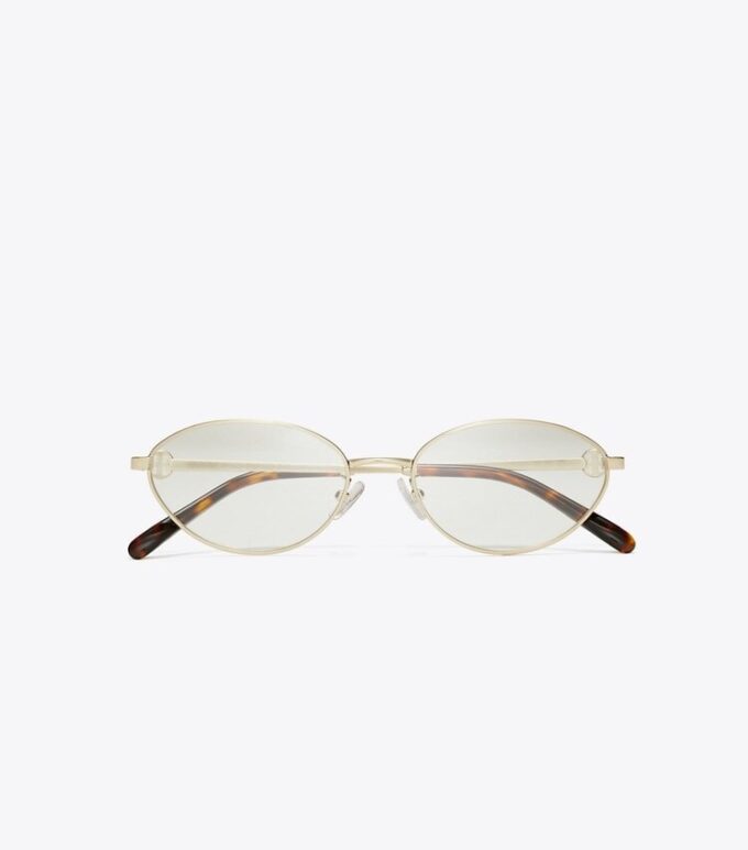 Miller Metall-Brille mit ovalem Rahmen Miller Metall-Brille mit ovalem Rahmen