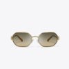 Miller Metall-Sonnenbrille in ovaler Form Miller Metall-Sonnenbrille in ovaler Form