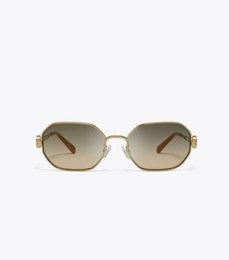 Miller Metall-Sonnenbrille in ovaler Form Miller Metall-Sonnenbrille in ovaler Form