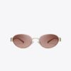 Miller Metall-Sonnenbrille in ovaler Form Miller Metall-Sonnenbrille in ovaler Form