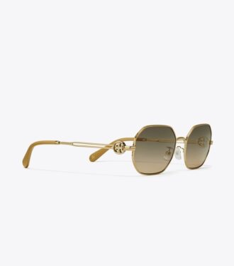 Miller Metall-Sonnenbrille in ovaler Form Miller Metall-Sonnenbrille in ovaler Form