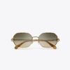 Miller Metall-Sonnenbrille in ovaler Form Miller Metall-Sonnenbrille in ovaler Form