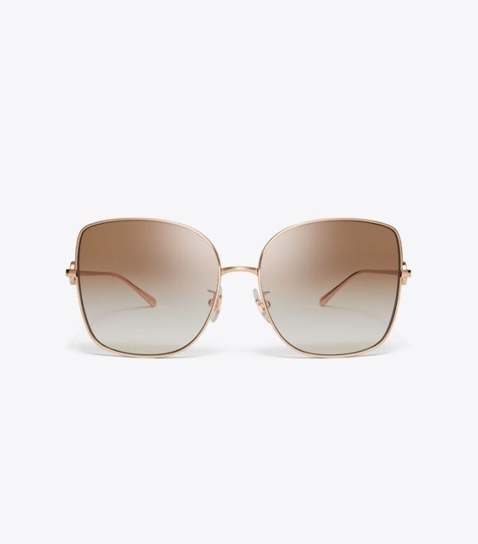 Miller Metall-Sonnenbrille in Oversize-Schmetterlingsform Miller Metall-Sonnenbrille in Oversize-Schmetterlingsform