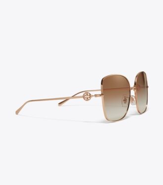 Miller Metall-Sonnenbrille in Oversize-Schmetterlingsform Miller Metall-Sonnenbrille in Oversize-Schmetterlingsform