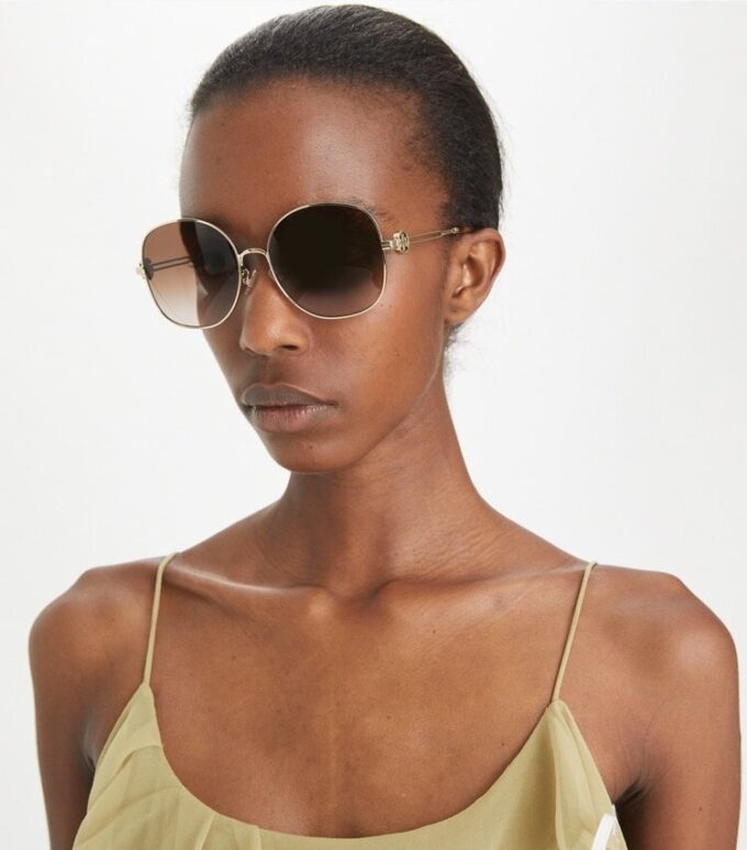 Miller Metall-Sonnenbrille in runder Form Miller Metall-Sonnenbrille in runder Form