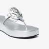Miller Metallic-Keilabsatzsandale Miller Metallic-Keilabsatzsandale