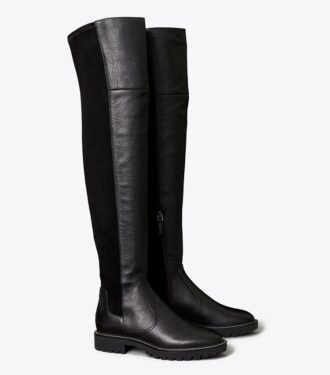Miller Overknee-Stiefel mit Profilsohle