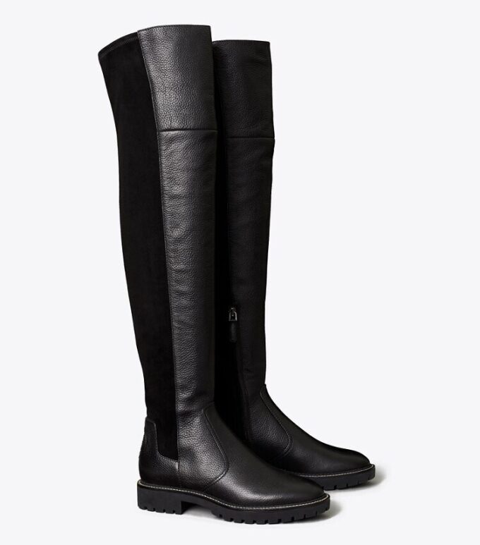 Miller Overknee-Stiefel mit Profilsohle Miller Overknee-Stiefel mit Profilsohle
