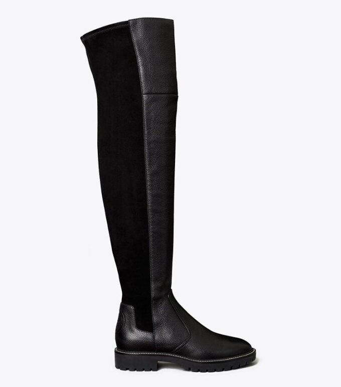 Miller Overknee-Stiefel mit Profilsohle Miller Overknee-Stiefel mit Profilsohle